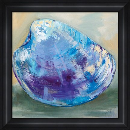 Framed Beach Comber II Print