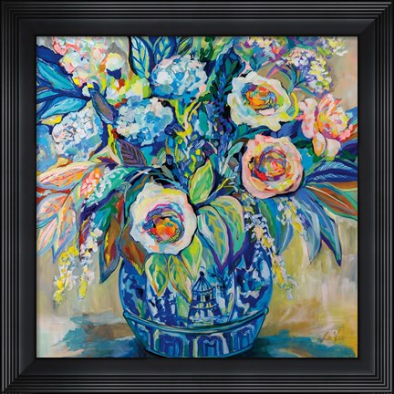 Framed Think Spring Print