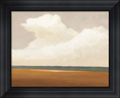 Framed Prairie Summer Terracotta Print