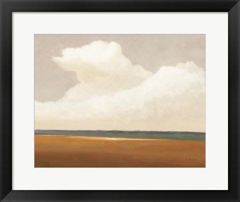 Framed Prairie Summer Terracotta Print