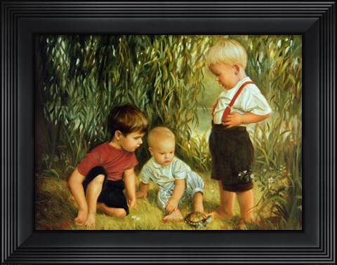 Framed New Friend Print