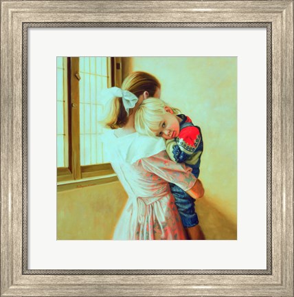 Framed Mothers Love Print