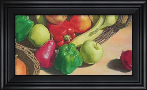 Framed Basket Full Print