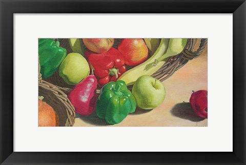 Framed Basket Full Print