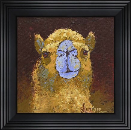 Framed Camel Print