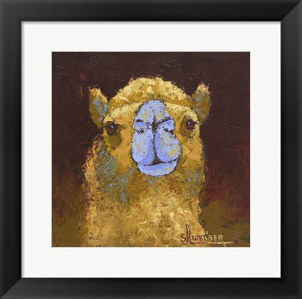 Framed Camel Print