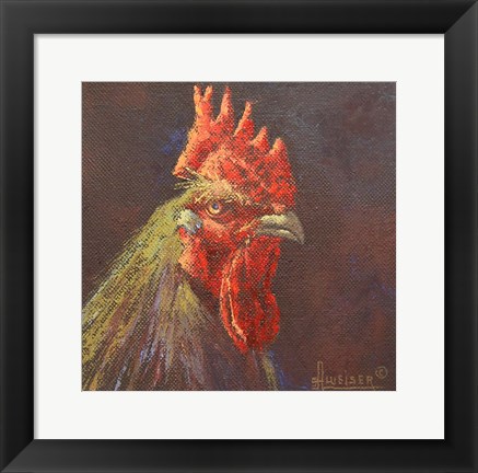 Framed Chicken Print