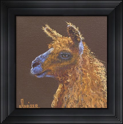 Framed Llama 2 Print