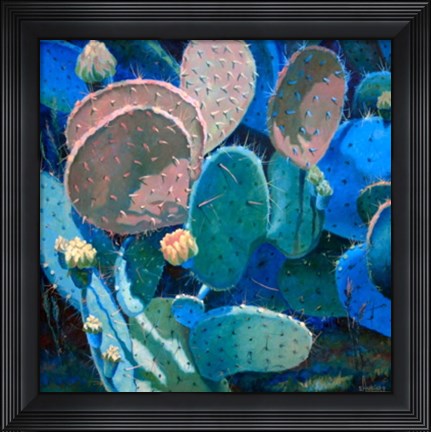 Framed Quail Hideout Print