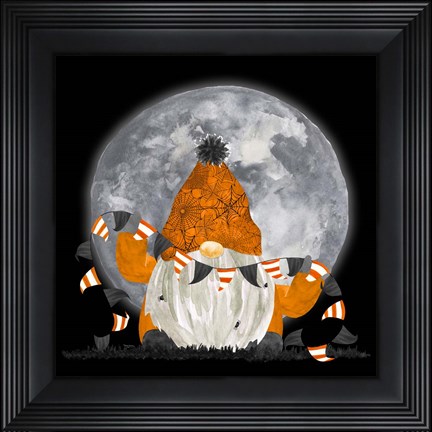Framed Gnomes of Halloween I-Banners Print