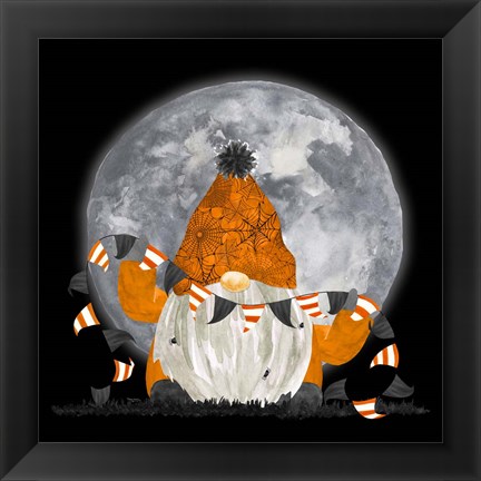 Framed Gnomes of Halloween I-Banners Print