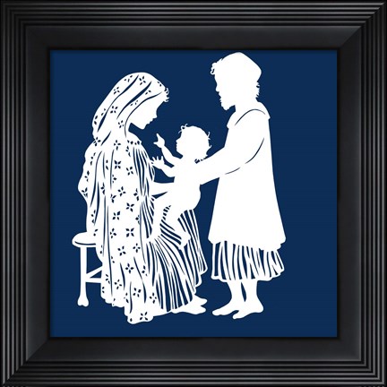 Framed Holy Family Print