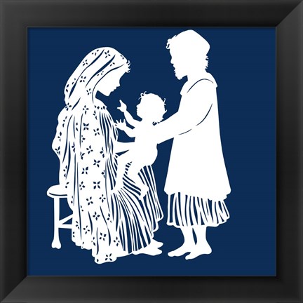 Framed Holy Family Print