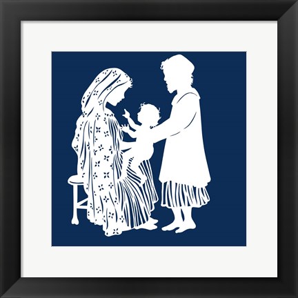 Framed Holy Family Print