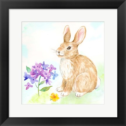 Framed Hello Easter I Print