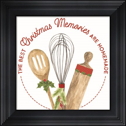 Framed Home Cooked Christmas II-Memories Print