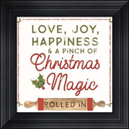 Framed Home Cooked Christmas VII-Christmas Magic Print
