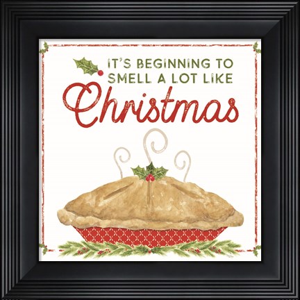 Framed Home Cooked Christmas VIII-A Lot Like Christmas Print