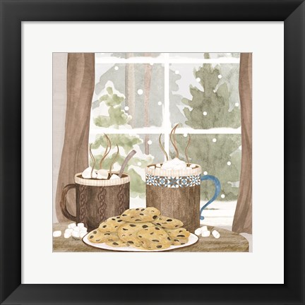 Framed Hot Chocolate Season I Print