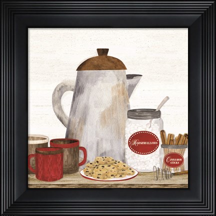 Framed Hot Chocolate Season III Print