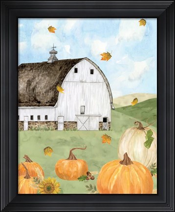 Framed Fall Sunshine II Print