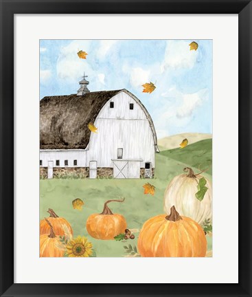 Framed Fall Sunshine II Print