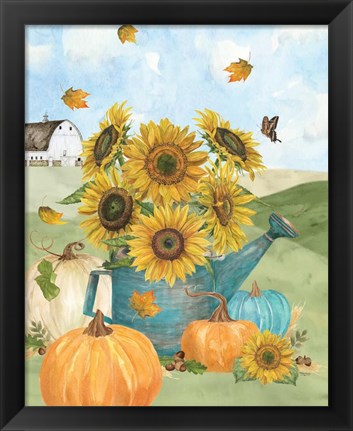 Framed Fall Sunshine IV Print