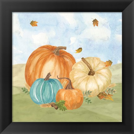 Framed Fall Sunshine VI Print