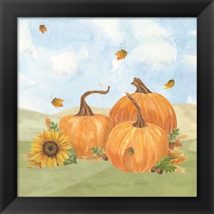 Framed Fall Sunshine IX Print