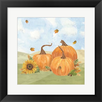 Framed Fall Sunshine IX Print