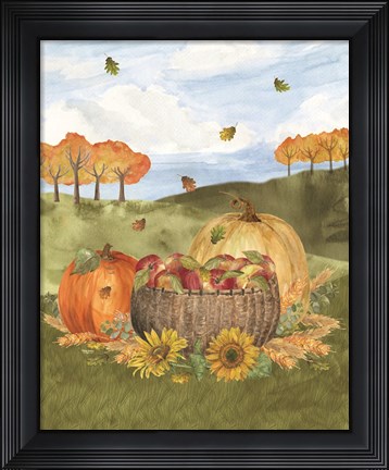 Framed Harvest Season V Print