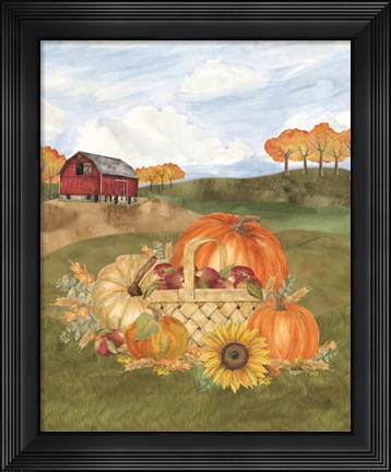Framed Harvest Season VI Print