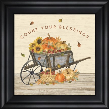 Framed Harvest Season XIII Print