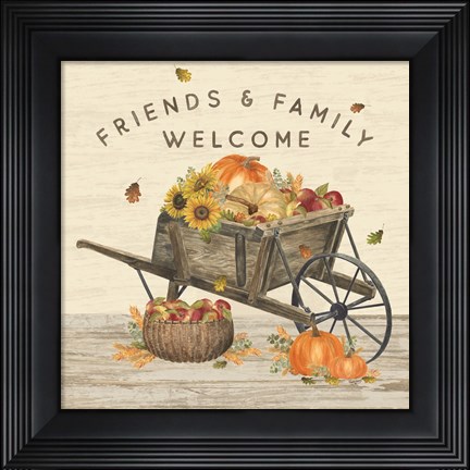 Framed Harvest Season XIV Print