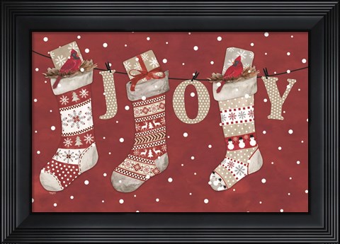 Framed Hello Winter XV Print