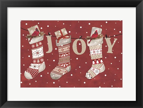 Framed Hello Winter XV Print