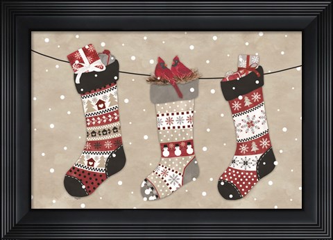 Framed Hello Winter XVI Print
