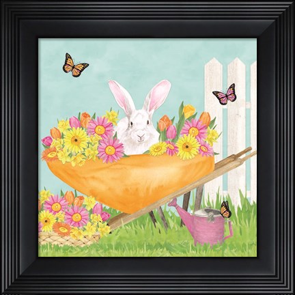 Framed Hoppy Spring VIII Print