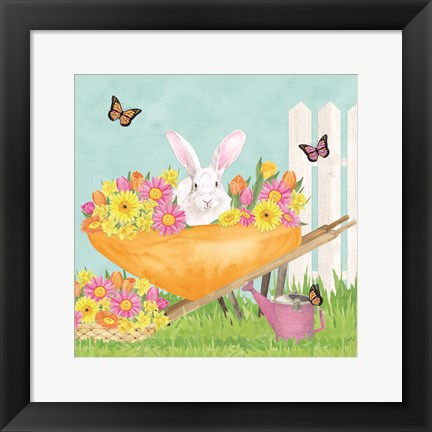 Framed Hoppy Spring VIII Print