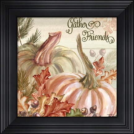 Framed October Symphony II Print
