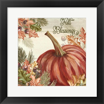 Framed October Symphony III Print