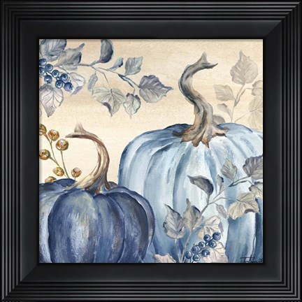 Framed Pumpkin Blues II Print