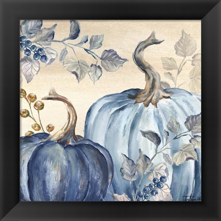 Framed Pumpkin Blues II Print