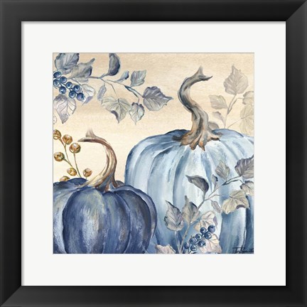 Framed Pumpkin Blues II Print