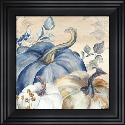 Framed Pumpkin Blues III Print