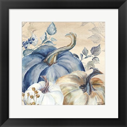 Framed Pumpkin Blues III Print