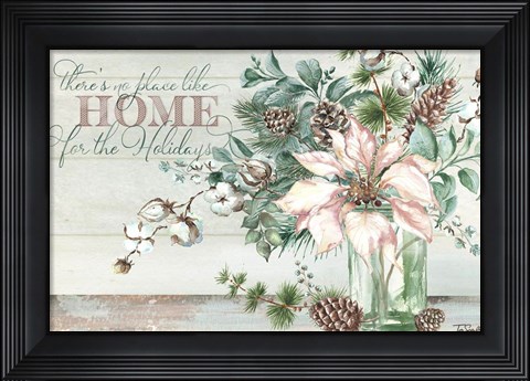 Framed Winter Green I Print
