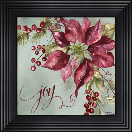 Framed Winter Joy II Print