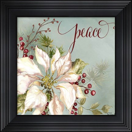 Framed Winter Joy III Print