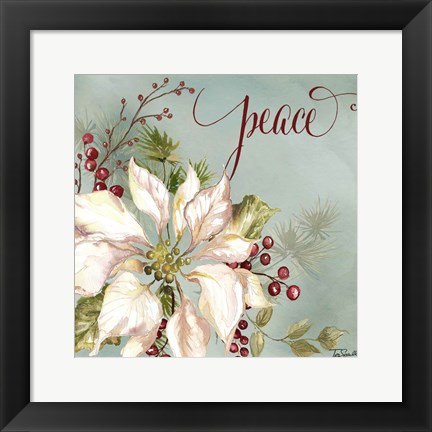 Framed Winter Joy III Print